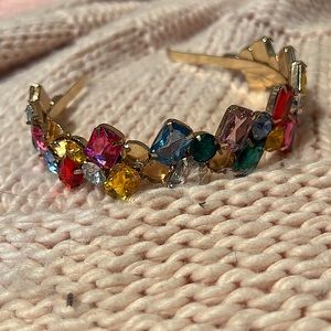 Rhinestone headband missing beads
